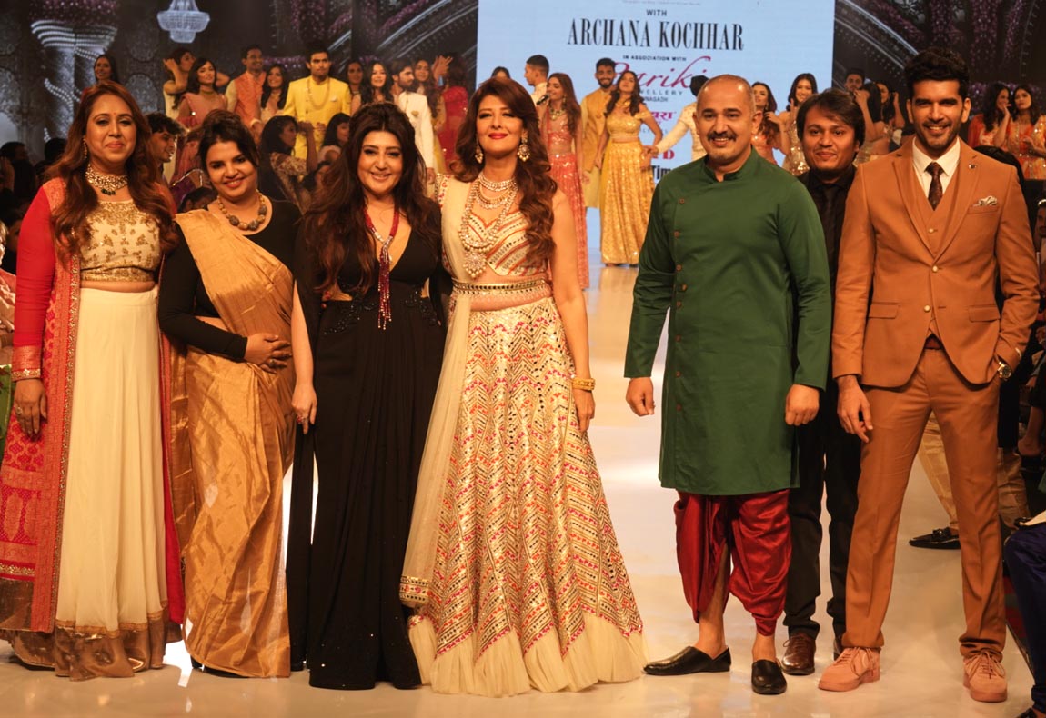 #INIFD Indore Times Fashion Week@ द शेरेटन ग्रैंड पैलेस के जनरल मैनेजर रोहित बाजपेई रैंप पर नजर आए