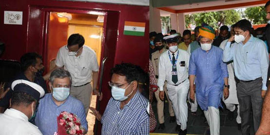 रेल मंत्री ने राजस्थान और गुजरात में चल रहे कार्यों एवं रेल परियोजनाओं का निरीक्षण किया