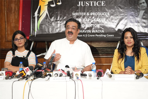 Team “Black Justice” Launches Trailer at Press Club of India