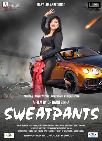 Mary Luz Latin American beauty to star in Bollywood Hollywood Sweatpants: A suspense thriller.