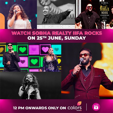 CATCH THE 23rd EDITION OF SOBHA REALTY IIFA ROCKS 2023 THIS SUNDAY, 25th JUNE ONLY ON COLORS, 12 PM ONWARDS!