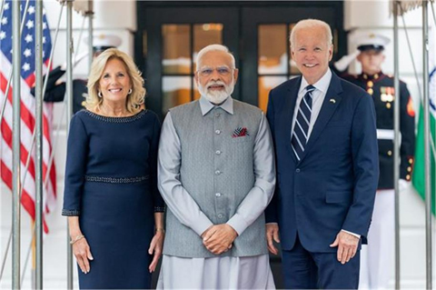 Welcome to White House : Mr Prime Minister US President Joe Biden greets PM Modi