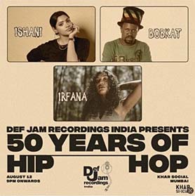 In Honour of Hip-Hop’s 50th Birthday, Def Jam Recordings India Announces A Multi-City Event