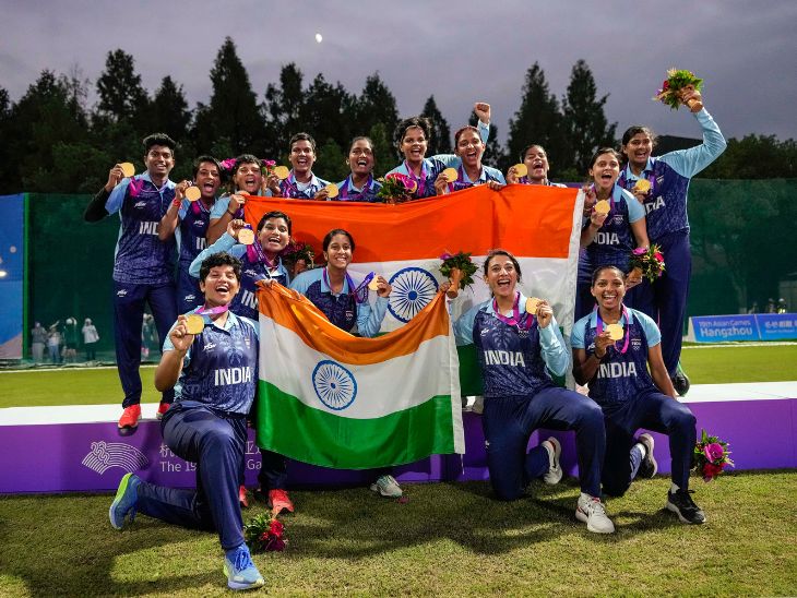 एशियन गेम्स : क्रिकेट में श्रीलंका को रौंदकर भारतीय महिला टीम ने जीता गोल्ड