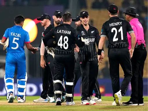 अफगानिस्तान को 149 रनों से हराकर न्यूजीलैंड ने जीता एकतरफा मुकाबला