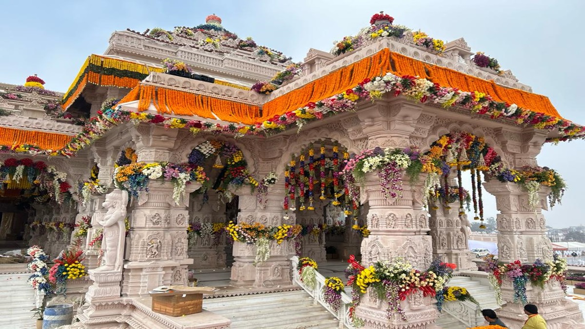 Ram Mandir Pran Pratishtha: ‘अद्भुत, अकल्पनीय और अविस्मरणीय’, आया राम मंदिर का वीडियो , आप भी देखिए