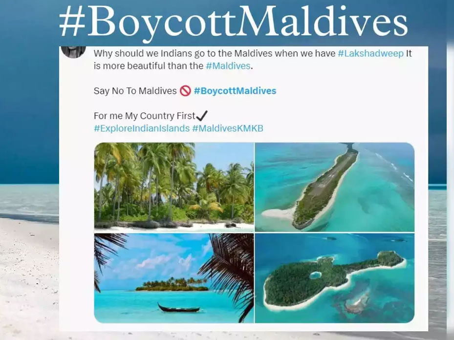 #BoycottMaldives – एक दिन में 14,000 होटल और 3600 फ्लाइट टिकट की बुकिंग हुई कैंसिल