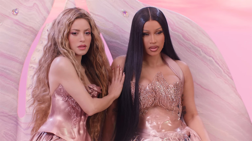 Cardi B And Shakira Team Up For Mythological “Puntería” Music Video release
