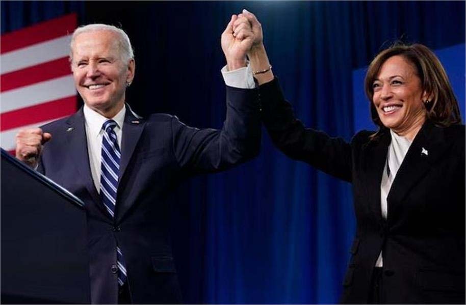 US Presidential Election 2024 : अमेरिकी राष्ट्रपति चुनाव की रेस से पीछे हटे Joe Biden, Kamala Harris का नाम बढ़ाया आगे
