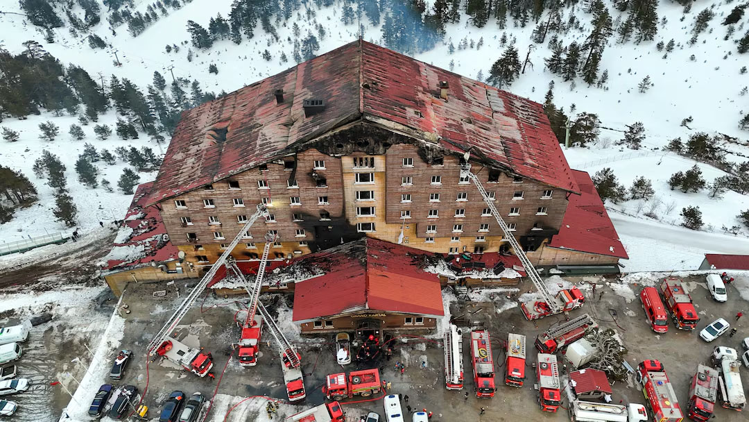 Turkey detains 11 as death toll rises to 79 in ski resort hotel fire