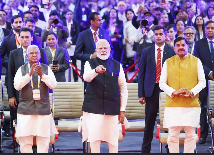 Global Investors Summit 2025 in Bhopal : PM मोदी ने किया ग्लोबल इन्वेस्टर्स समिट का उद्घाटन