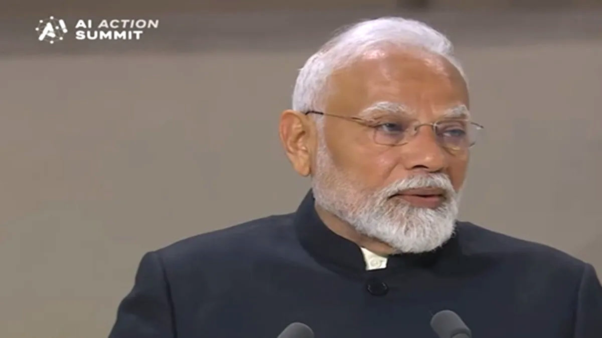 PM Narendra Modi At Paris AI Action Summit 2025: भारत तैयार कर रहा खुद का लार्ज लैंग्वेज मॉडल, पेरिस AI एक्शन समिट में बोले PM नरेंद्र मोदी