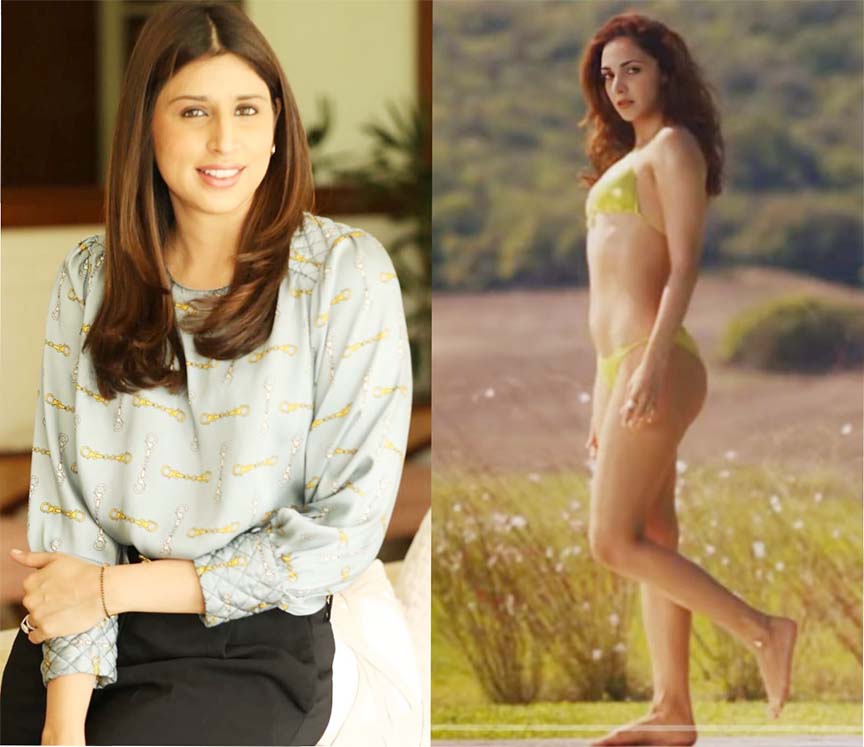 “Her dedication and discipline was commendable,” says Nutrition Coach Nicole Linhares Kedia for Kiara Advani