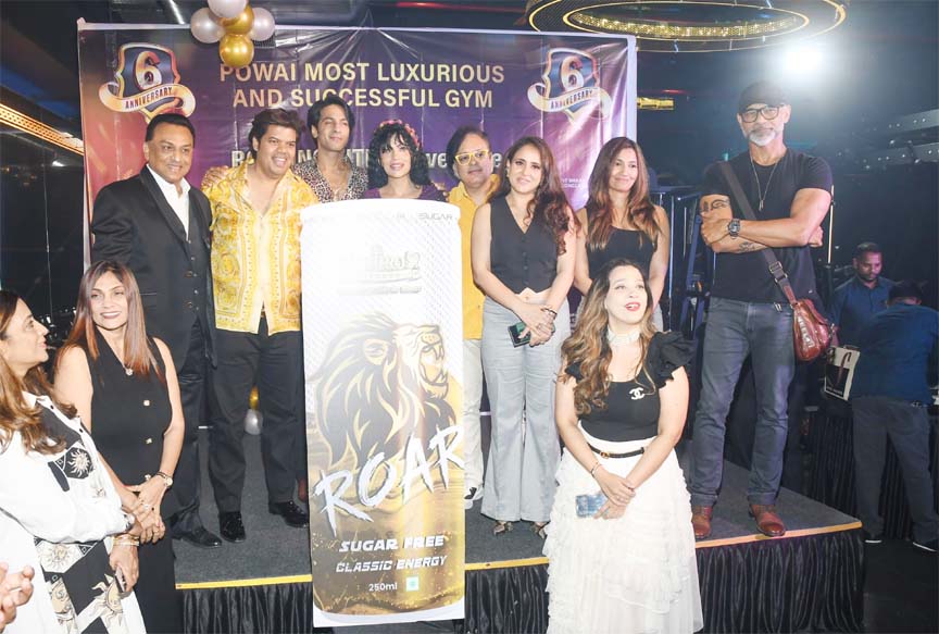 नाइट्रो बेस्पोक फिटनेस पवई की 6वीं वर्षगांठ प्रबोध वी. शक्ति और स्टाइल का एक शानदार जश्न