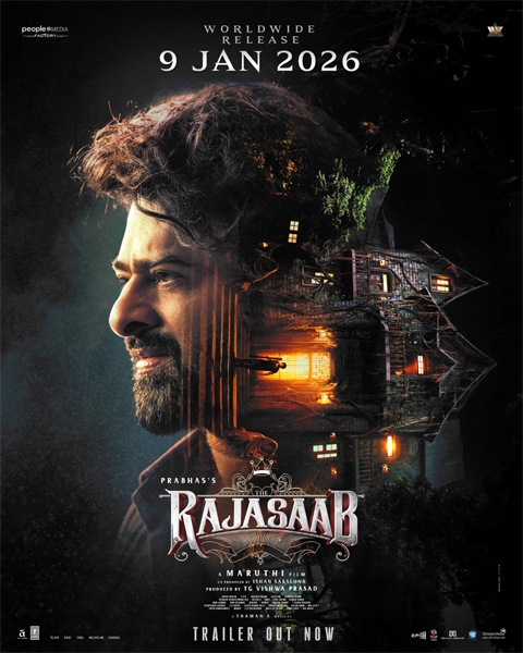 India’s Biggest Horror-Fantasy Trailer Unveiled: Rebel Star Prabhas’ The RajaSaab Sends Fans into Frenzy