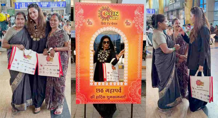 Sun Neo Spreads Festive Joy with Chhath Puja Hampers — Actress Ridhima Tiwari Joins to Celebrate the Spirit of Homecoming