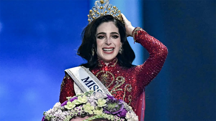 मैक्सिको की फ़ातिमा बॉश बनीं विनर, सिर सजा मिस यूनिवर्स का ताज