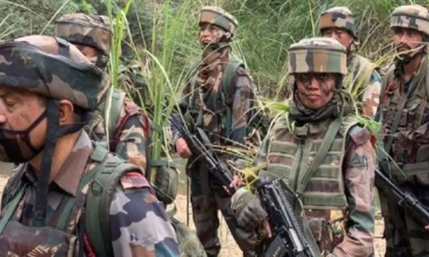 म्यांमार सीमा पर असम राइफल्स की पेट्रोलिंग पार्टी पर हमला, 04 जवान घायल