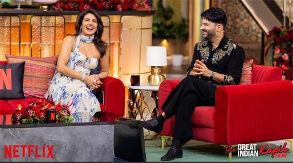 DESI HEART, GLOBAL SWAG: PRIYANKA CHOPRA JONAS KICKS OFF SEASON 4 OF THE GREAT INDIAN KAPIL SHOW ON NETFLIX!