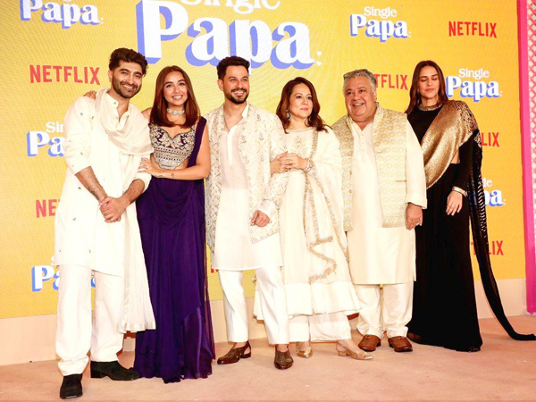 Kunal Kemmu, Prajakta Koli, Neha Dhupia and others grace the trailer launch of Single Papa