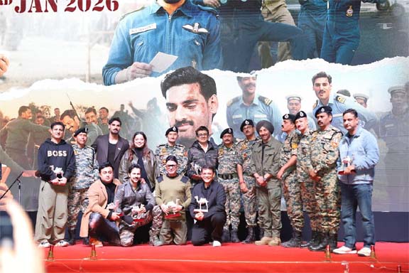 ‘Ghar Kab Aaoge’ Launched at Longewala–Tanot in a Landmark Moment for Border 2, A historic musical unveiling amidst Army and BSF personals